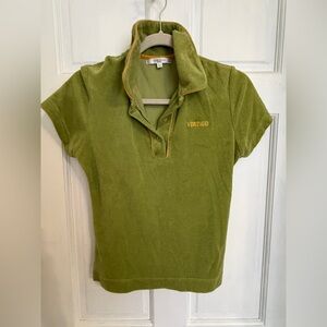Vertigo Paris Olive Green Polo